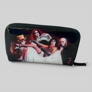 Rocky horror picture show zip around ladies wallet by rock rebel gothic novelty